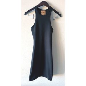 OLYMPIA Activewear Petite Black Racerback Mini Dress